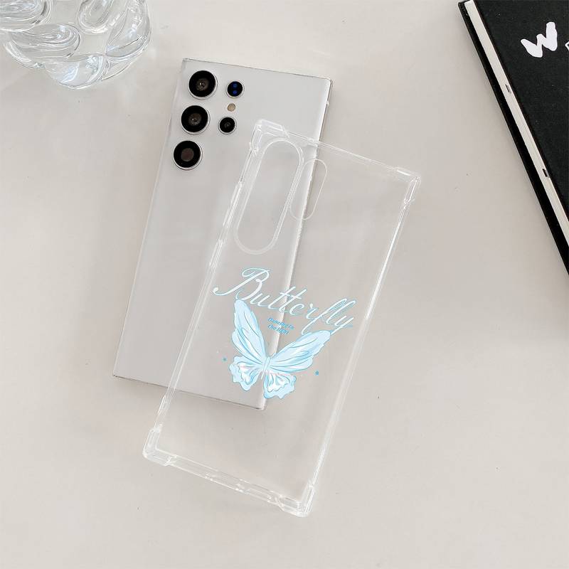 Samsung Butterfly Transparent Case